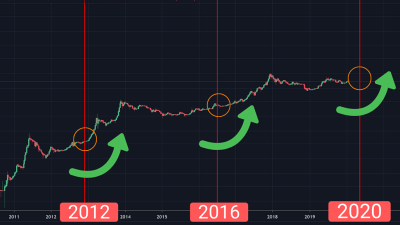 Bitcoin halving events often lead to crypto market bull run