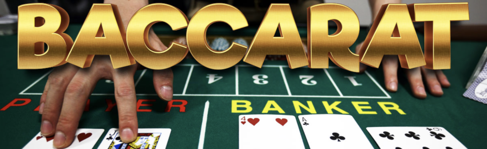 Baccarat betting options.