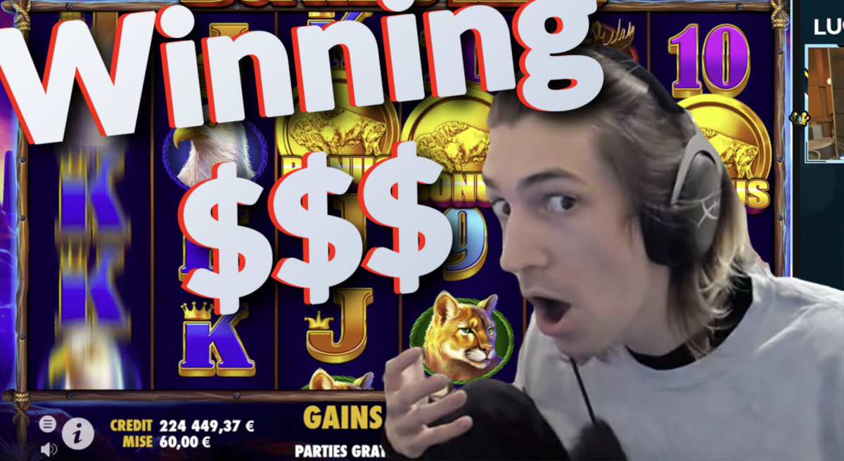 A casino game streamer on Twitch.