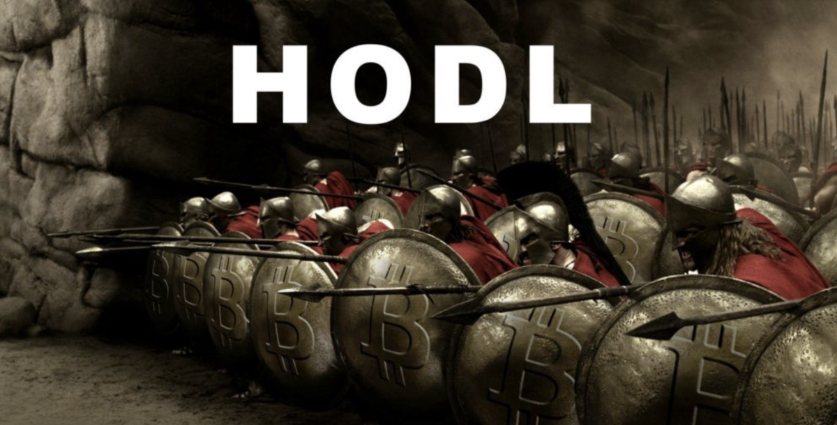 Spartans hodling.