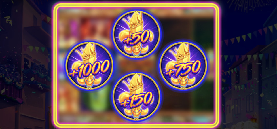 Slot game bonus symbols.