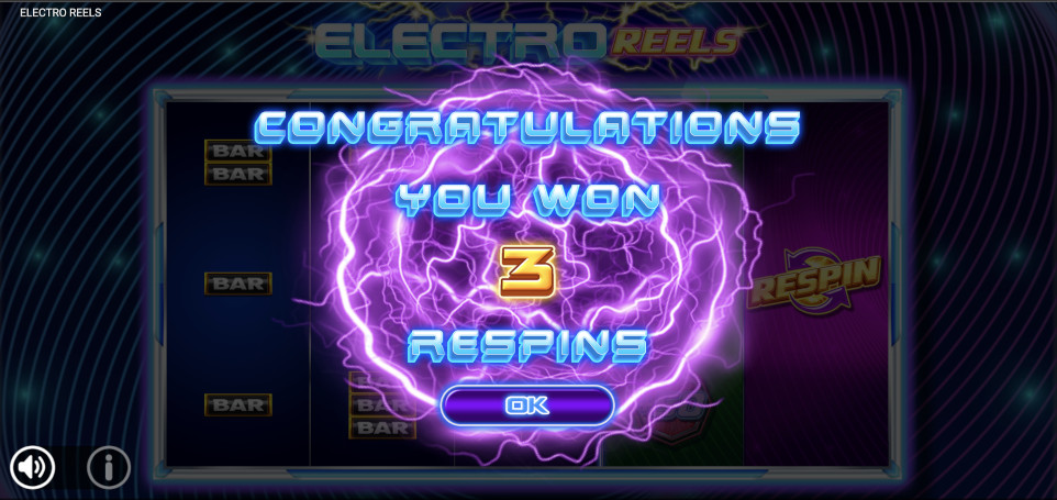 Electro Reels slot free respins.