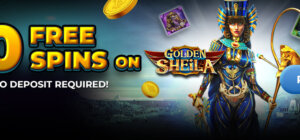 The Punt Casino No deposit Bonus offers 30 free spins on Golden Sheila with no deposit required.